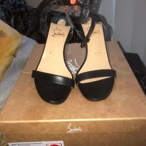 Christian louboutin Strappy heels